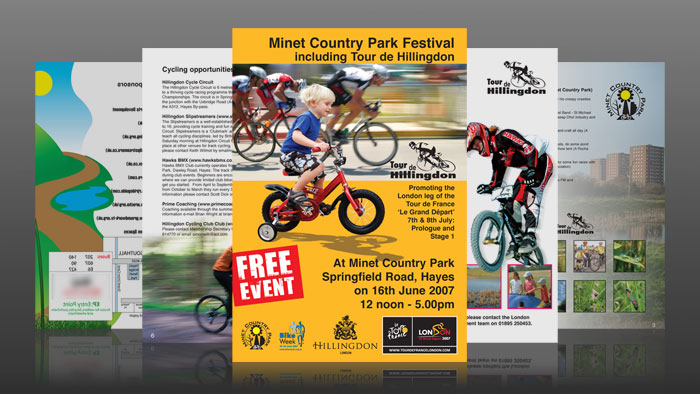 Tour De Hillingdon Poster And Flyers - Poster and Flyer pages